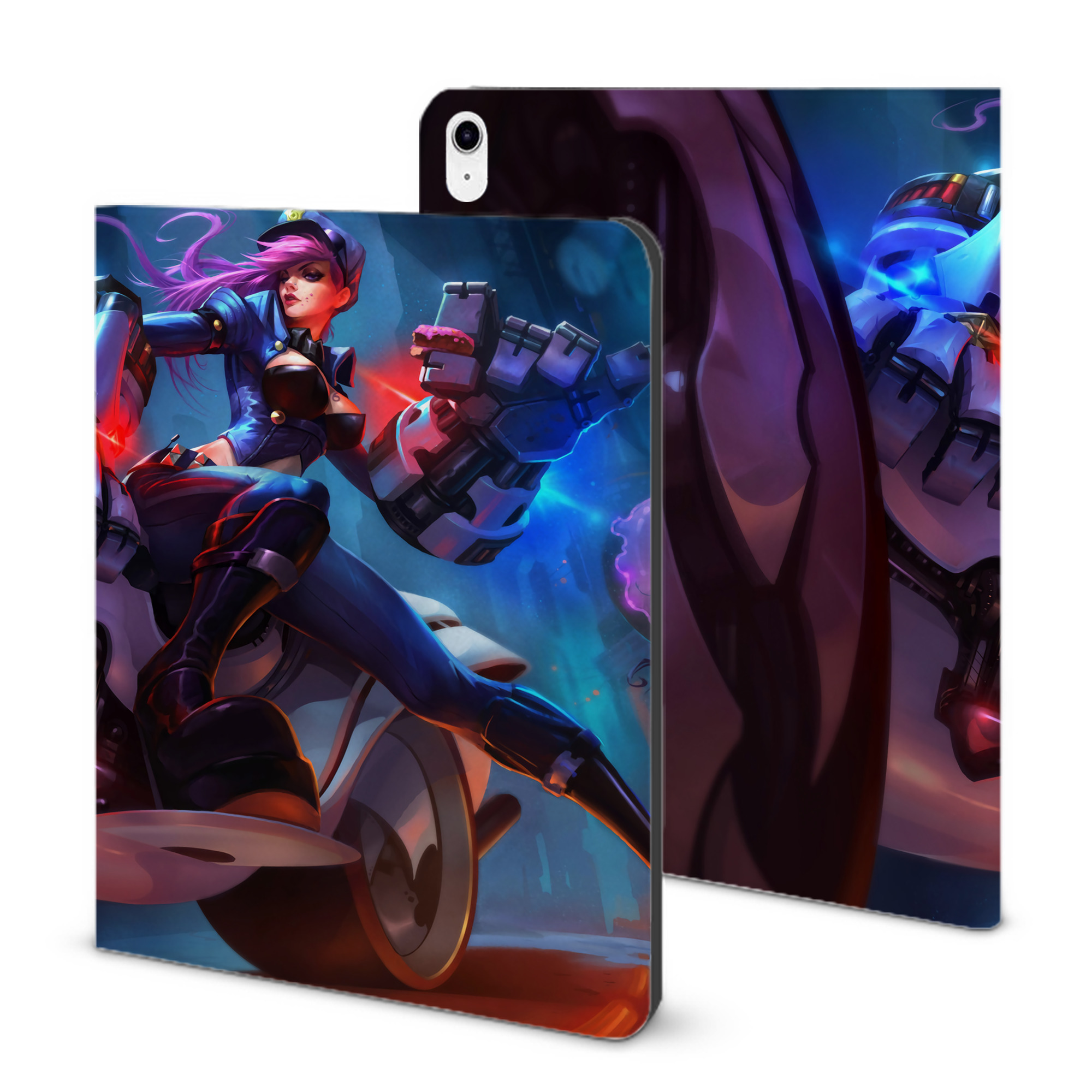 （画像用） リーグ・オブ・レジェンド League of Legends LOL IPad ケース ブック型 PUレザー TPU 耐衝撃 軽量 薄型 ペン収納なし 全面保護 IPad 各モデル対応